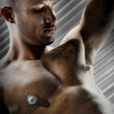 Large silicone nipple sucker in black