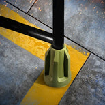 Big boot grip foot on a Hammock Hangar steel leg