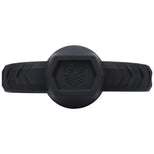 Max Comfort Ball Gag hex face with embossed Fort Troff logo, front view, Fort Troff