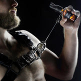 Pig Snout Clipper clipped to harness gear, lifestyle photo 2