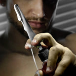 Artillery Flex Shooter lube applicator pumping a stream of lube from a bottle, Fort Troff