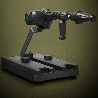 Gunner System modular fuck machine assembled on the base with dildo, angled hero shot