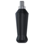 Gunner System black grip handle with threaded steel connector