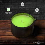 Vegetable-based soy wax candle set for body-safe drip and sensation play