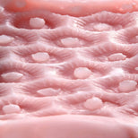 Close up of detailed internal texture with raised nodes and ridges for intense stimulation