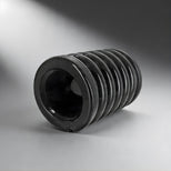 Flexible ribbed ball stretcher ring with stretchable design for a secure and comfortable fit