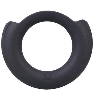 Pinch Zero black silicone case alone, top-down view without the chrome insert