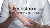 Silexpan Hypoallergenic Dual Density Silicone Dildo