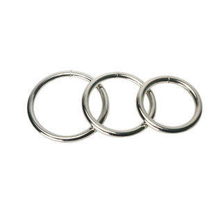 Steel Cock Rings Set
