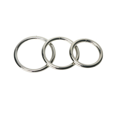Steel Cock Rings Set
