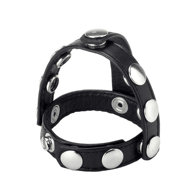 Strict Leather Snap-On Cock and Ball Harness