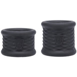 Stretch Flex silicone ball stretcher pair shown upright and angled