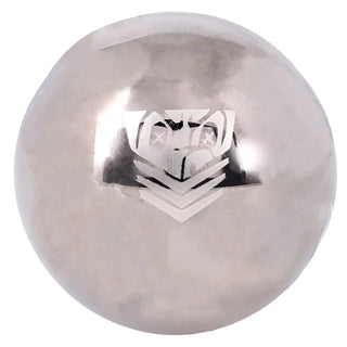 Swing N Hang Heavy polished steel swing weight engraved with the Fort Troff shield