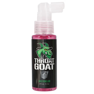 Throat Goat deep throat spray 2 oz, Watermelon flavor bottle