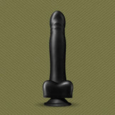 Tunnel Twister remote control thrusting dildo, front view