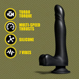 Tunnel Twister thrusting and twisting dong with motion arrows and feature icons
