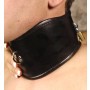 Padded Leather Locking Posture Collar